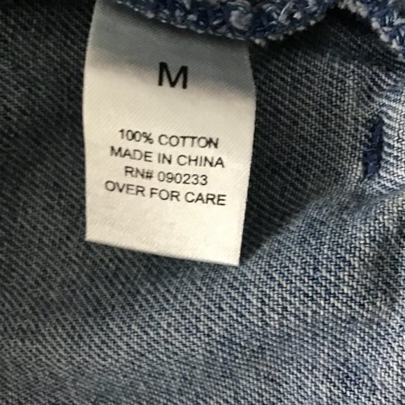 Gypsy Warrior Oversize Slouch Jean Jacket - Picture 5 of 11